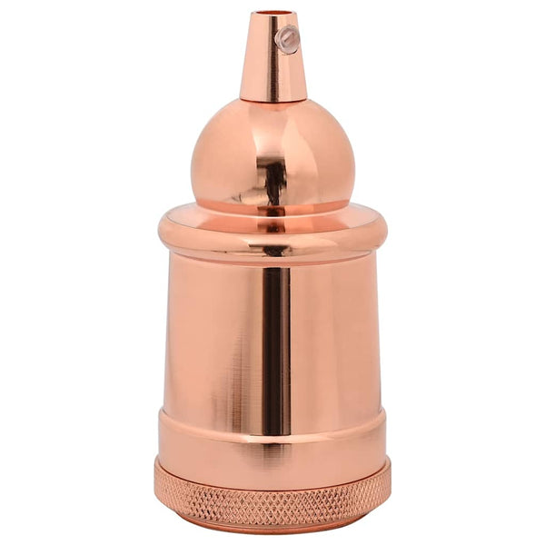 Lampenfassungen Rosegold E27, 2er Set