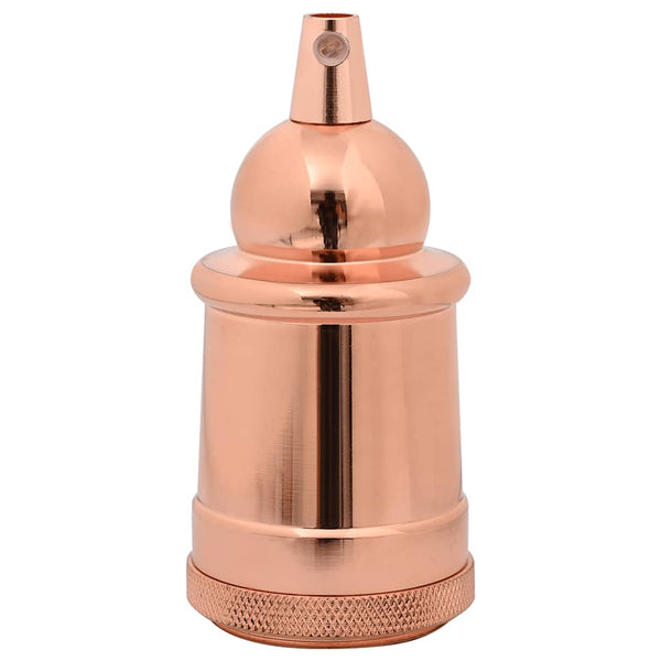 Lampenfassungen Rosegold E27, 2er Set