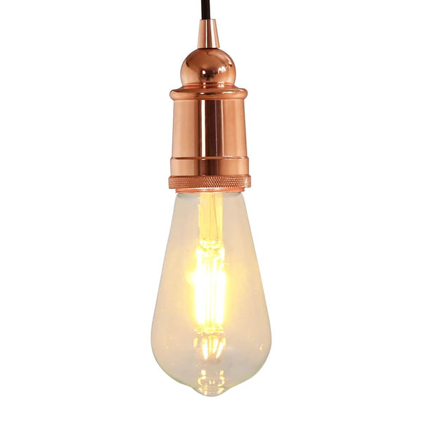 Lampenfassungen Rosegold E27, 2er Set