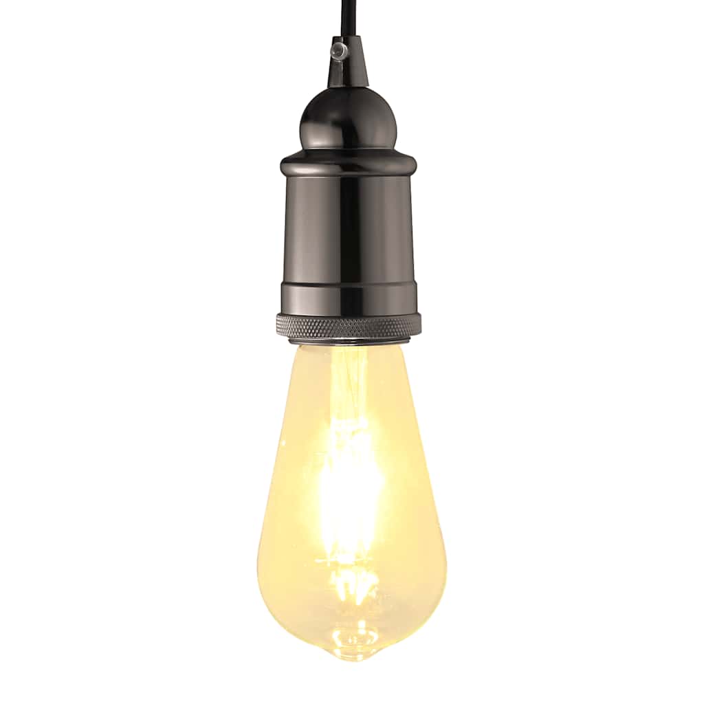 Lampenfassungen E27, Schwarz, 2er-Set
