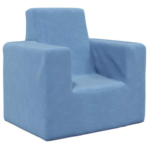 Blaues Kinder Sofa Plüsch