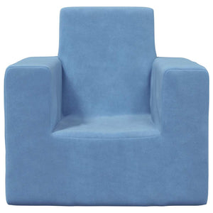 Blaues Kinder Sofa Plüsch