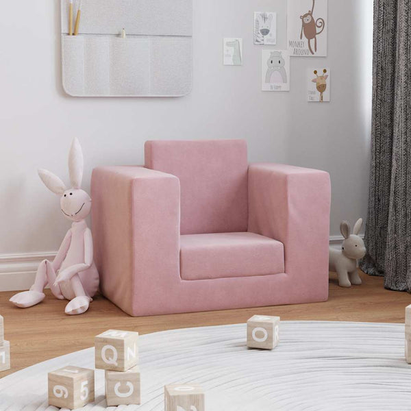 Rosa Schlafsofa für Kinder