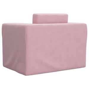 Rosa Schlafsofa für Kinder