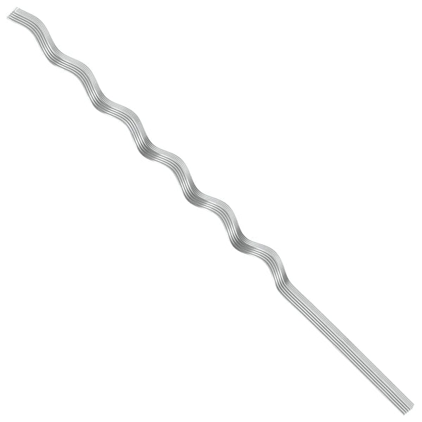 Pflanzenstütze Spiral Stahl Silber 150cm 20er Set
