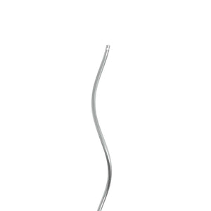 Pflanzenstütze Spiral Stahl Silber 5er-Set