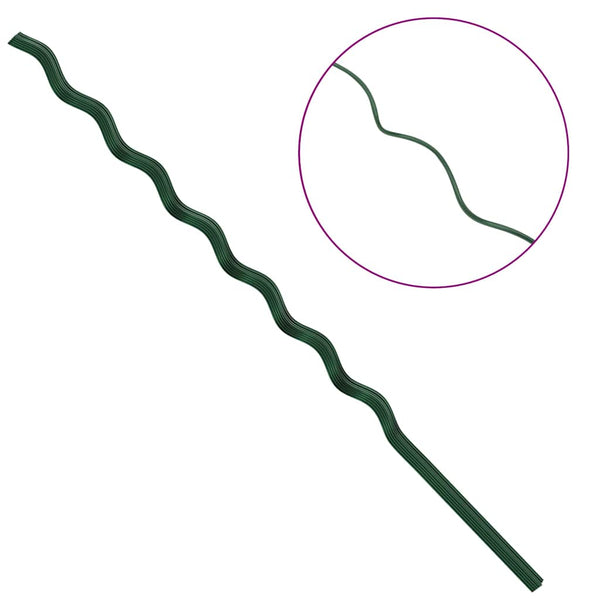 Pflanzenstütze Grün, 20 Stk, 170cm
