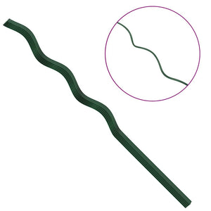 Pflanzenstütze Stahl Grün 110cm 20er-Set