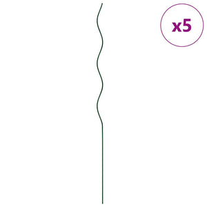 Pflanzenstütze Grün 5 Stk. 110cm