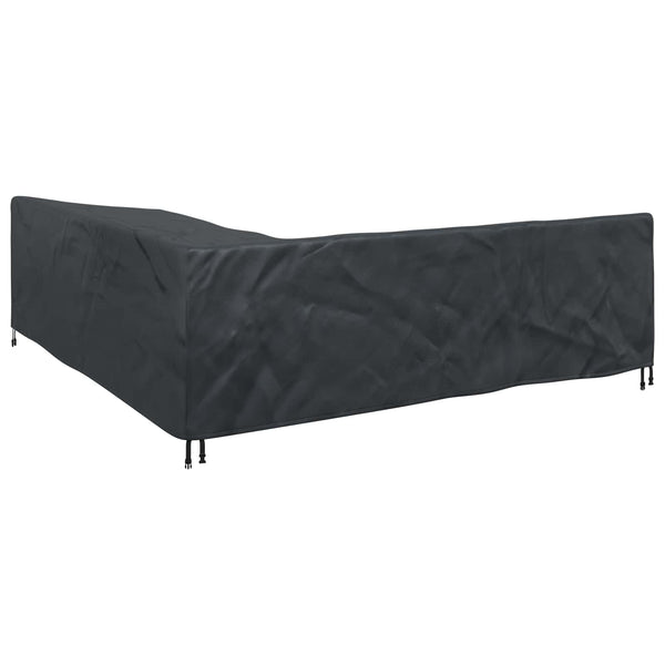 Möbelbezug Schwarz 255x255x80cm Oxford-Gewebe