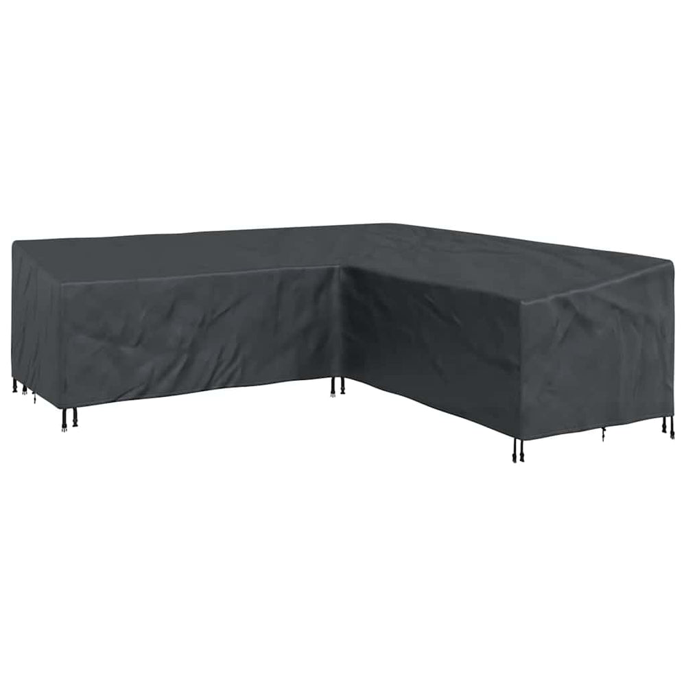 Schwarze Gartenmöbel Abdeckung 255x255x80cm