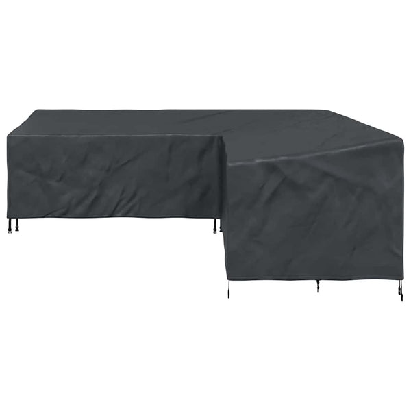 Schwarze Gartenmöbel Abdeckung 255x255x80cm