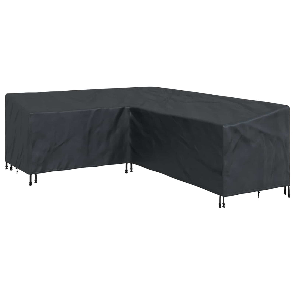 Schwarze Möbel Abdeckung 250x180x80 cm