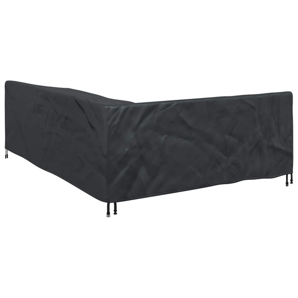 Schwarze Möbel Abdeckung 250x180x80 cm