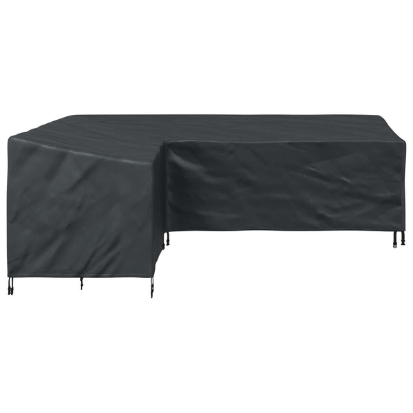 Schwarze Möbel Abdeckung 250x180x80 cm
