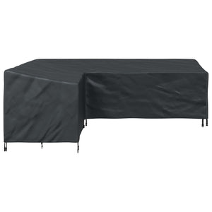Möbelbezug Schwarz 260x210x80 cm Oxford-Gewebe