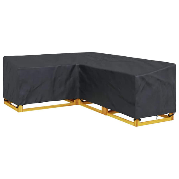 Möbelbezug Schwarz 260x210x80cm Oxford-Gewebe