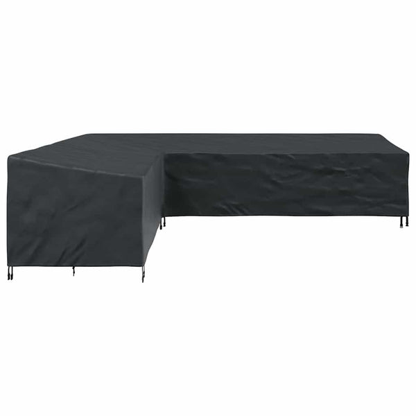 Schwarze Möbelabdeckung 330x255x80cm