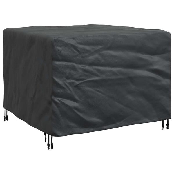 Möbelbezug Uni Schwarz 100x100x70 cm
