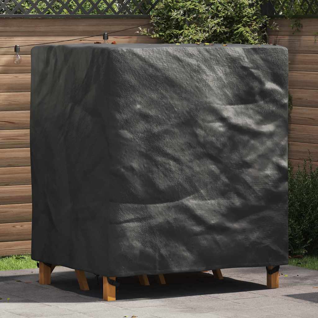 Möbelbezug Schwarz 116x100x120cm 600D