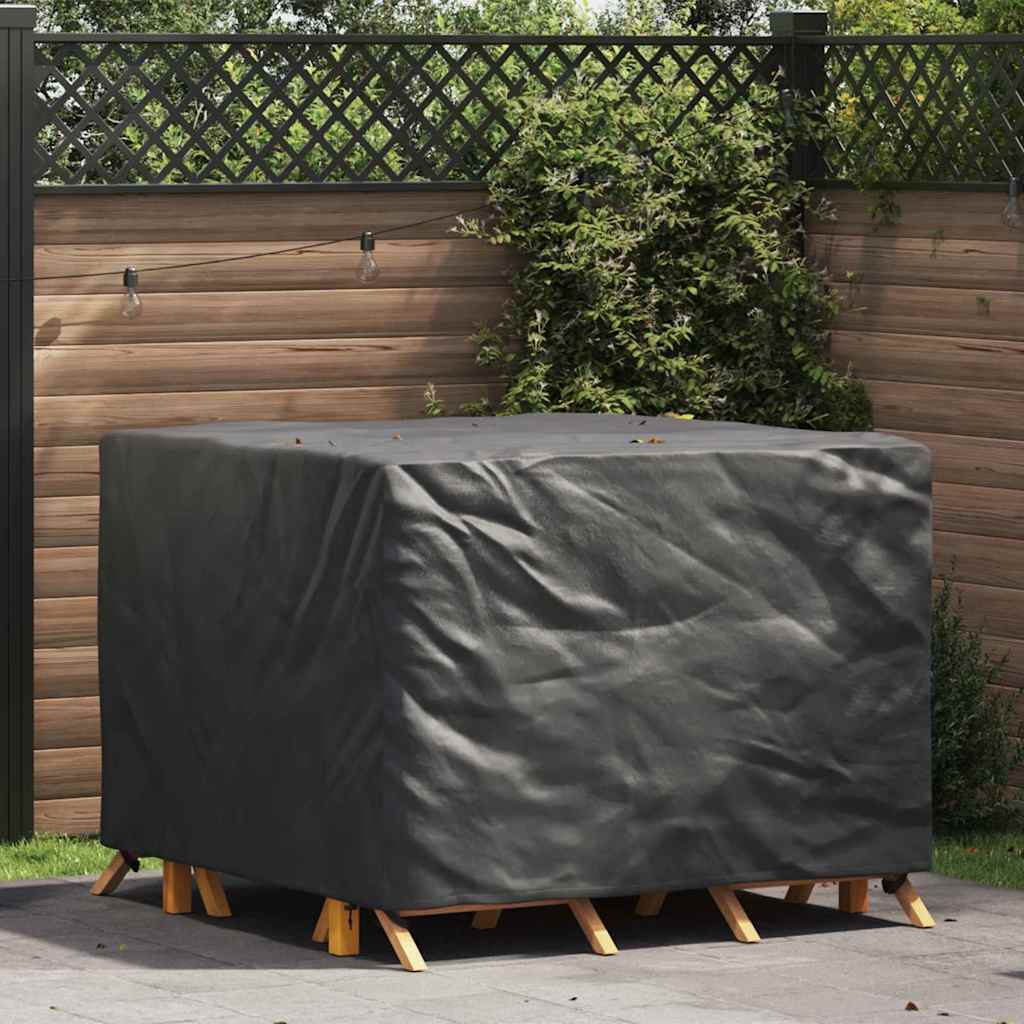 Möbelbezug Schwarz 125x125x74cm Oxford-Gewebe