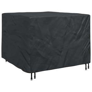 Schwarze Möbel Schutzhülle 135x135x90cm