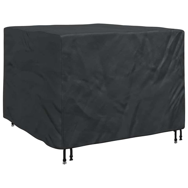 Schwarze Möbel Schutzhülle 135x135x90cm