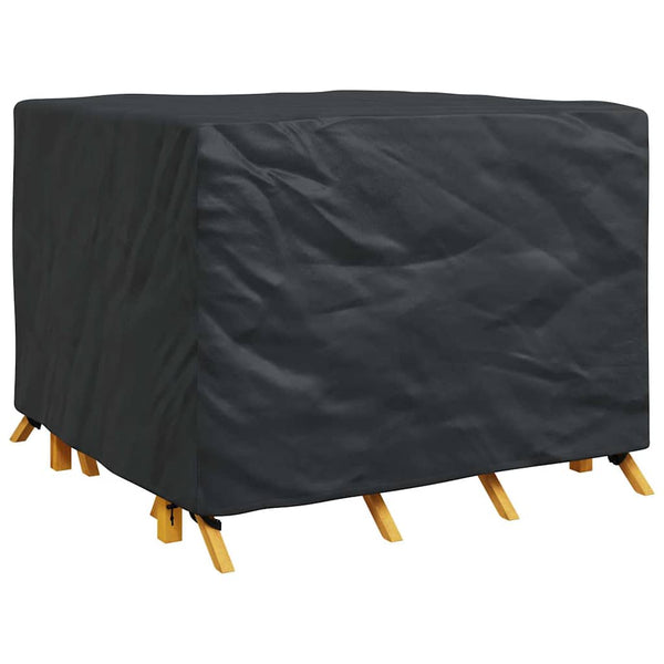 Schwarze Möbel Schutzhülle 135x135x90cm