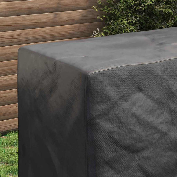 Schwarze Möbel Schutzhülle 140x70x90 cm
