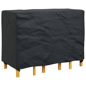 Schwarze Möbel Schutzhülle 140x70x90 cm