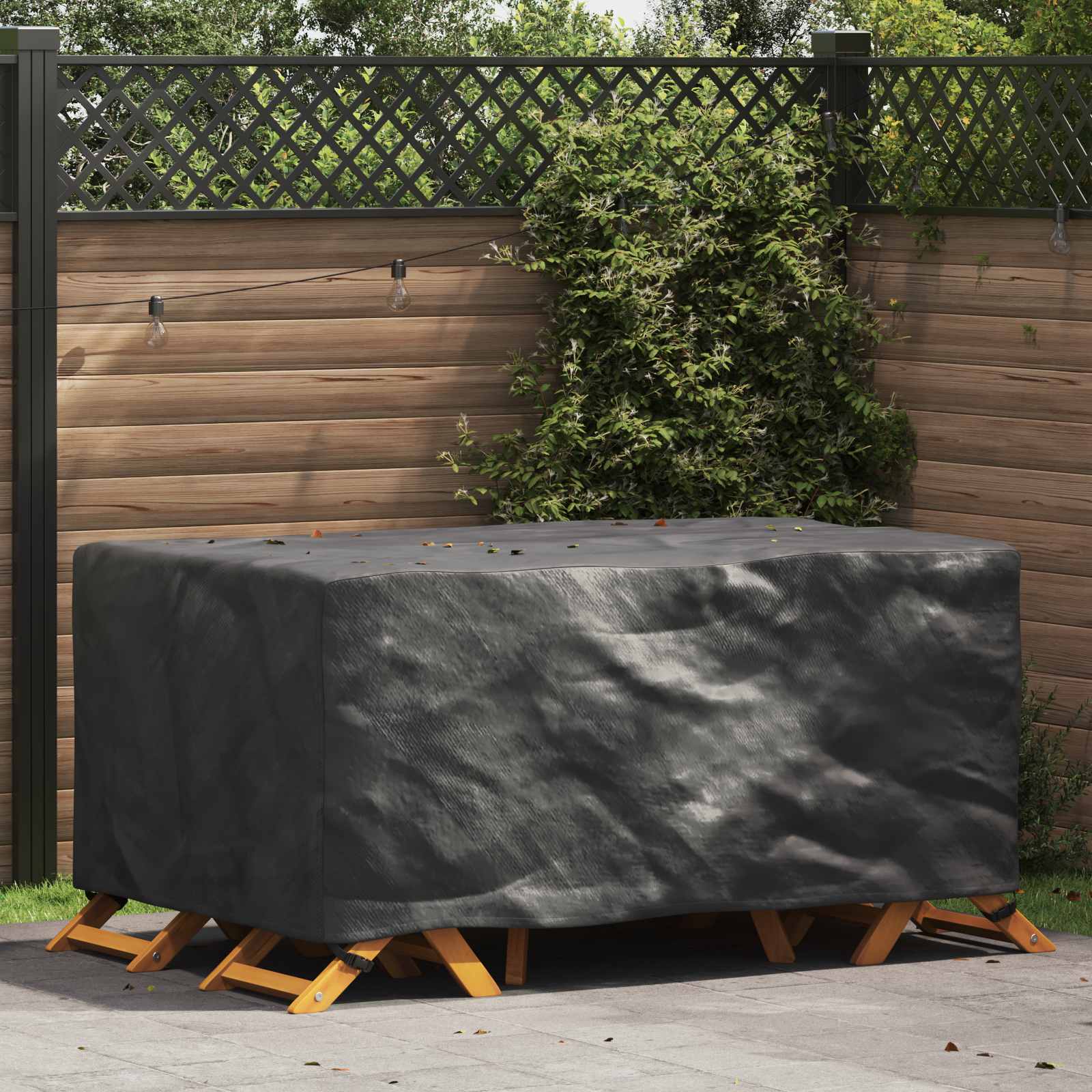 Möbelbezug Uni Schwarz 172x113x73 cm