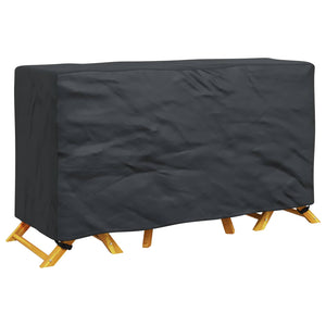 Möbelbezug Uni Schwarz 180x70x90 cm