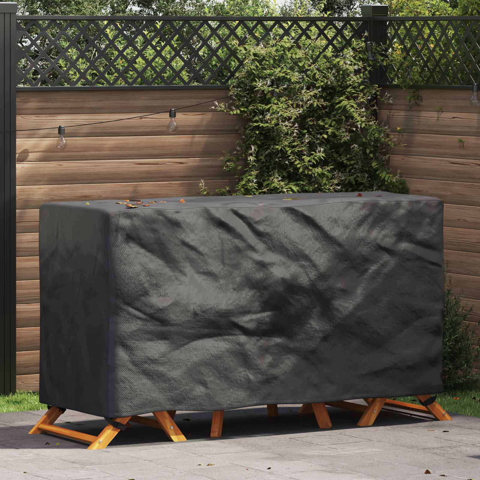 Möbelbezug Schwarz 180x70x90 cm