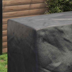 Schwarze Möbel Schutzhülle 180x70x90 cm