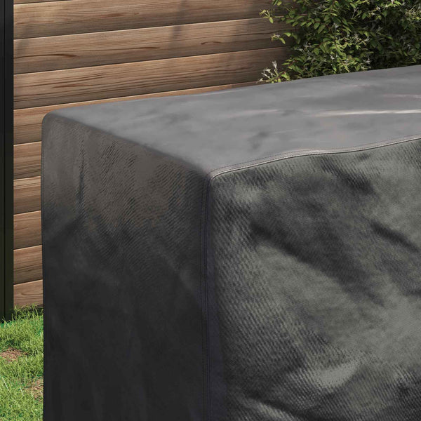 Schwarze Möbel Schutzhülle 180x70x90 cm
