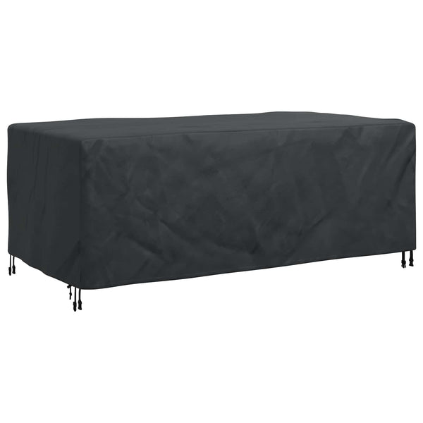 vidaXL Housse de protection de meuble unie noire 200 x 110 x 70 cm 600D