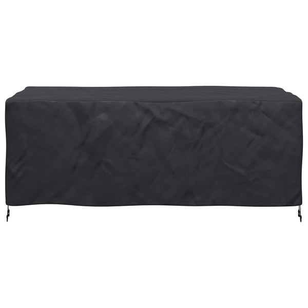 vidaXL Housse de protection de meuble unie noire 200 x 110 x 70 cm 600D