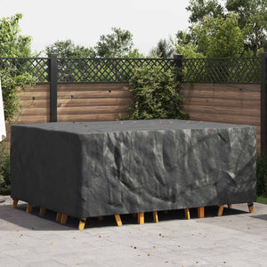Schwarze Möbel Schutzhülle 220x190x85cm