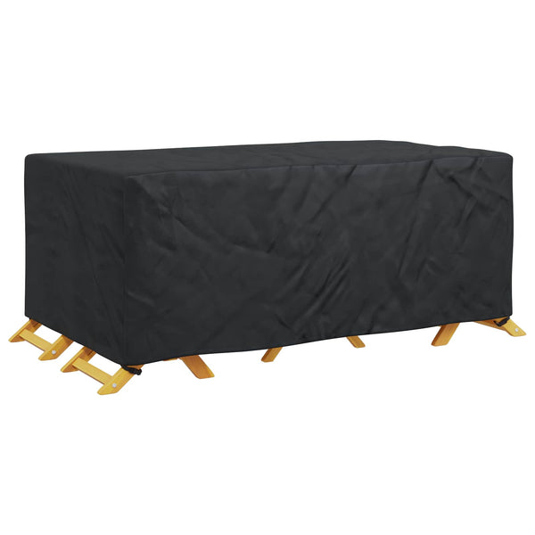 Möbelbezug Schwarz 240x110x70 cm 600D