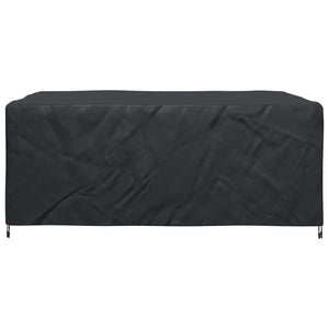 Möbelbezug Uni Schwarz 240x190x90 cm