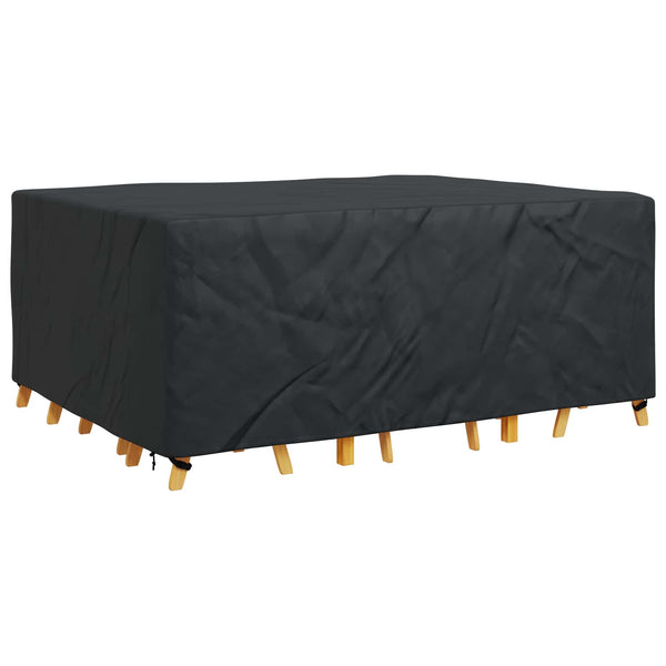 Möbelbezug Uni Schwarz 240x190x90 cm