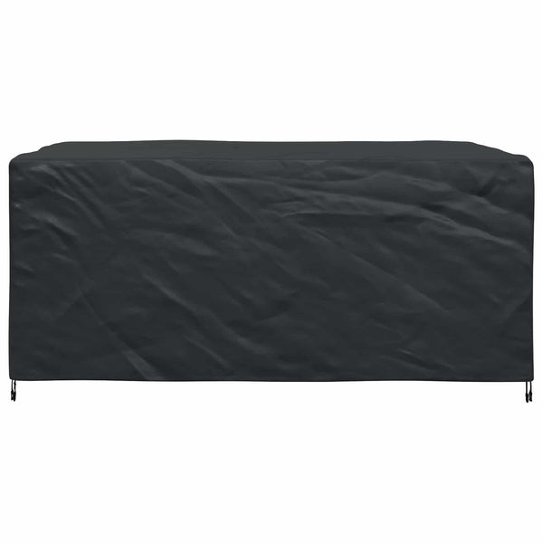 Schwarze Möbel Schutzhülle 240x180x100 cm