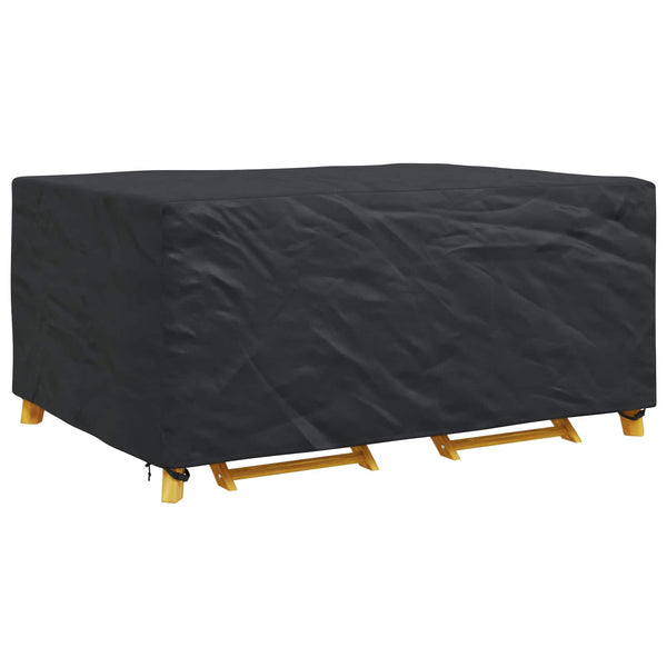 Schwarze Möbel Schutzhülle 240x180x100 cm