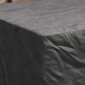 Schwarze Möbel Schutzhülle 250x210x70 cm