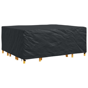 Schwarze Möbel Schutzhülle 250x210x70 cm
