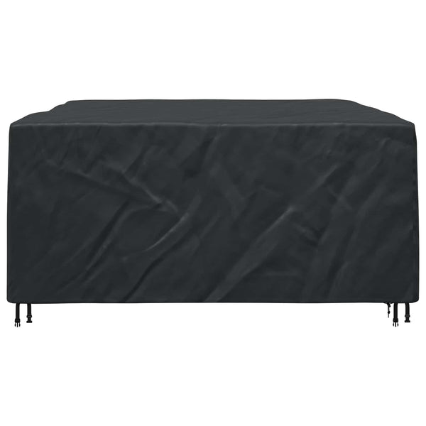 Schwarze Möbel Schutzhülle 250x210x90 cm