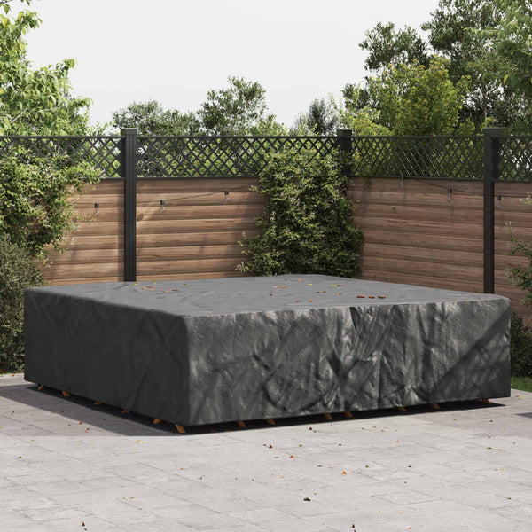 Schwarze Möbel Schutzhülle 260x260x90cm