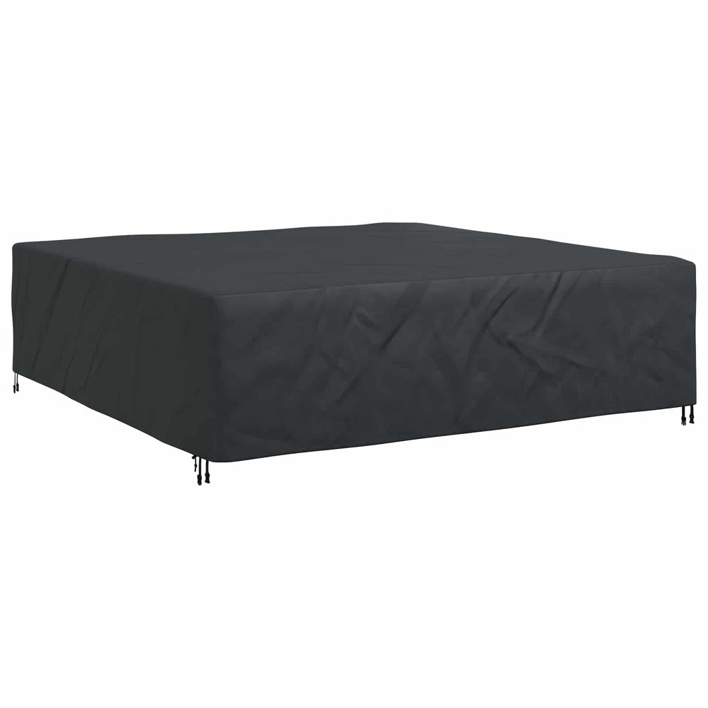 Schwarze Möbel Schutzhülle 260x260x90cm