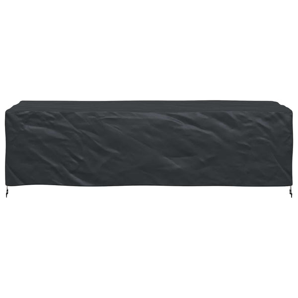 Schwarze Möbel Abdeckung 270x110x70 cm