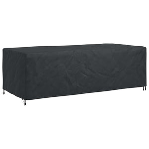Schwarze Möbel Abdeckung 300x140x90cm
